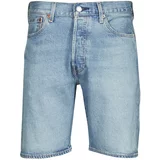 Levi's Kratke hlače & Bermuda 501® HEMMED SHORT Modra
