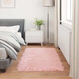  Tepih od umjetne ovčje kože TAFALLA Ružičasta 60 x 110 cm | Eponuda.com