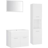 Furnova Komplet kopalniškega pohištva bele barve inženirski les, (21945420) | Shoptok.si