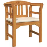  Set namještaja s jastukom 4 pcs Prirodna Čvrsto drvo akacije | shoptok.hr