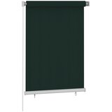  Vanjska roleta za zamračivanje 100 x 140 cm tamnozelena HDPE | shoptok.hr