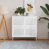  Vrata za ormarić rešetkasta 4 kom bijela 39,5x49,4 cm borovina | shoptok.hr