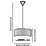 Opviq echo - grey grey chandelier | ePonuda.com