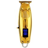 SARAHE Prenosni kovinski strižnik las VGR V-220 5W USB z LCD zaslonom (zlat), (22149782) | Shoptok.si