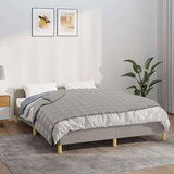 vidaXL Obtežena odeja siva 137x200 cm 6 kg blago | Shoptok.si