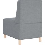 SOFA Stolica Svijetlo Siva 55 cm Tkanina 3 pcs Svjetlosiva | shoptok.hr