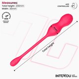 INTOYOU Kyra Pametna Vibracijska Kegelova Kuglica Duo (ružičasta) | shoptok.hr
