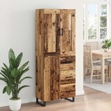 Highboard 2 kom. Staro drvo 69,5 x 34 x 180 cm Slike
