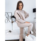 DStreet Women's sweatshirt set FILAR beige AY0752 | ePonuda.com