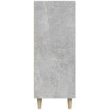  Komoda siva boja betona 69,5x34x90 cm od konstruiranog drva | Shoptok.si