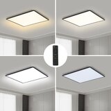  Brilagi - LED prigušiva svetiljka SLIMFRAME LED/58W/230V 60x60 cm crna + daljinski upravljač | Eponuda.com