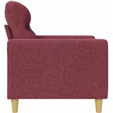  Dvosjed od tkanine crvena boja vina 120 cm | shoptok.hr