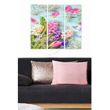 Wallity MDF1014375124 Multicolor Decorative MDF Painting (3 Pieces) | Eponuda.ba