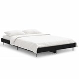  Okvir za krevet crni 120x190 cm konstruirano drvo | Eponuda.com
