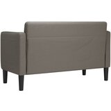  Dvosjed kauč svijetlosiva 109 cm samt tkanina | shoptok.hr