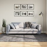  Tepih HUARTE kratkih vlakana meki i perivi antracit 160x230 cm | Eponuda.com