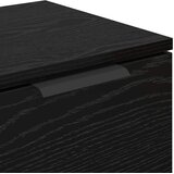 Komode 2 pcs Crni hrast 60 x 30 x 70 cm Konstruirano drvo | shoptok.hr