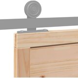vidaXL Hlevska vrata 100x208 cm trdna borovina | Shoptok.si
