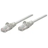 336734 RJ45 mrežni kabel, Patch kabel cat 6 U/UTP 10.00 m siva 1 St.