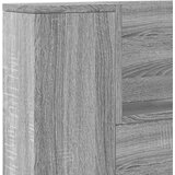  Krevetna ploča s LED-om Zidne Siva Sonoma 140 x 16 5 x 103 5 cm - Sivi hrast sonoma 140 cm | shoptok.hr