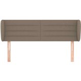  Uzglavlje s ušima smeđesivi 147x23x78/88 cm od tkanine | shoptok.hr