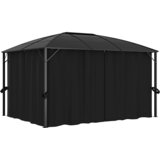  Sjenica sa zastorima 400 x 300 x 265 cm antracit | shoptok.hr