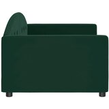  Dnevni krevet tamnozeleni 90 x 200 cm baršunasti | shoptok.hr