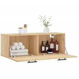  Zidni ormarić boja hrasta 100 x 36,5 x 35 cm konstruirano drvo | Eponuda.com