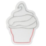 Wallity dekorativno led osvetljenje cupcake, belo-roze Cene