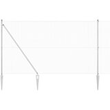 vidaXL Set stebričev za ograjo Set 2 Pocinkano jeklo 10 x 1.5 m | Shoptok.si