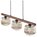  Luster na sajli SALVIA 3xE14/10W/230V smeđa/zadimljena smeđa | Eponuda.com