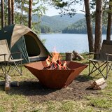  Kamin Rđa 58,5 x 51,5 x 19,5 cm Otporni čelik | shoptok.hr