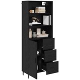  Highboard 2 kom. Crni hrast 69,5 x 34 x 180 cm | shoptok.hr