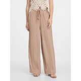 Orsay Beige Women's Wide Leg Trousers - Women's | shoptok.hr