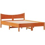 vidaXL Okvir kreveta voštano smeđi 120 x 190 cm od masivne borovine | shoptok.hr
