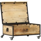  Stolić za kavu 70 x 50 x 33 cm od masivnog drva manga | shoptok.hr