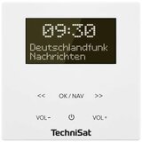Technisat DIGITRADIO UP 55, weiß plug-in radio DAB+ (1012), UKW (1014) Bluetooth®, DAB+, UKW uklj. kutija zvučnika, funkcija alarma bijela | Eponuda.ba