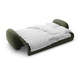 Cosmopolitan Design Zelena raztegljiva/s prostorom za shranjevanje sedežna garnitura iz šenilje 262 cm Tonale – | Shoptok.si