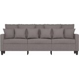  Trosjed od tkanine Smeđe-siva 180 cm | shoptok.hr