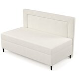 Maison de Rêve Bež oblazinjena postelja 90x200 cm Alba – | Shoptok.si