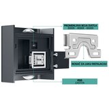 Braytron spoljna zidna led lampa 2X1W 3IN1 siva | Eponuda.com