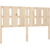 Maison Chic posteljno vzglavje - vzglavna omarica - nočna omarica 155,5x4x100 cm trdna borovina, (21705084) Cene