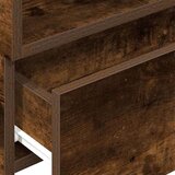 vidaXL Zidni noćni ormarići 2 kom dimljeni hrast 45x26x28,5 cm | shoptok.hr