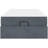  Okvir kreveta s madracem 2 pcs Siva nijansa Baršun | shoptok.hr