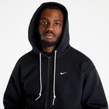 Nike Solo Swoosh Full-Zip Hoodie Black/ White | Shoptok.si