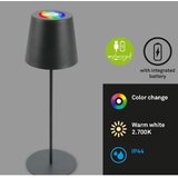 BRILONER 7507015 - LED RGBW prigušiva punjiva stona lampa LED/2,5W/5V IP44 antracit | Eponuda.com