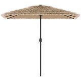  Vrtni suncobran s čeličnom šipkom smeđi 248x248x248 cm | shoptok.hr