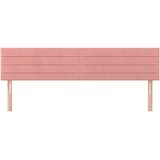  Uzglavlja ružičasta 200x5x78/88 cm baršunasta | shoptok.hr