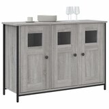  Komoda siva boja hrasta 100 x 35 x 70 cm od konstruiranog drva | Eponuda.ba