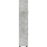 Highboard s policom FLORIN Betonski sivi 60 x 35 x 182 cm | Eponuda.com